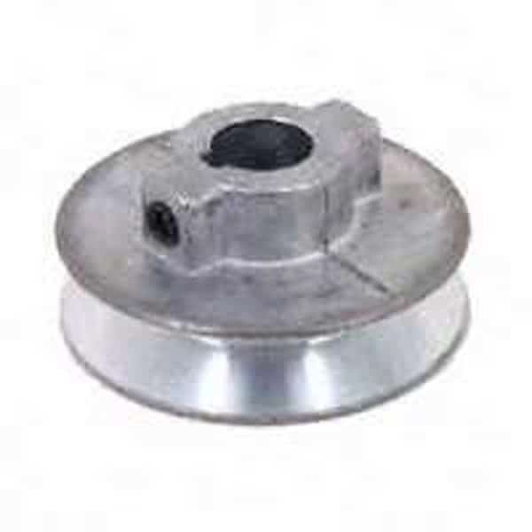 CDCO 400A-5/8 V-Grooved Pulley, 5/8 in Dia Bore, 4 in OD