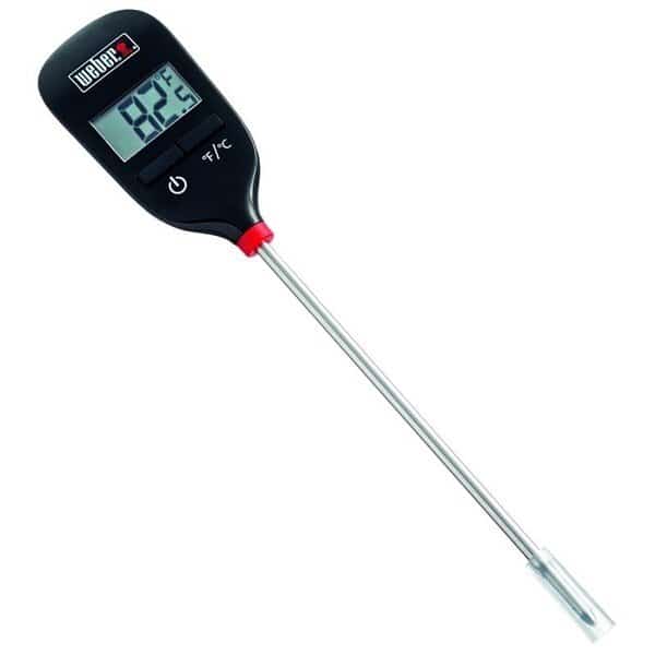 Thermometer, Digital Display, Black