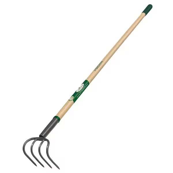 Garden Cultivator, 5 in L Tine, 4Tine