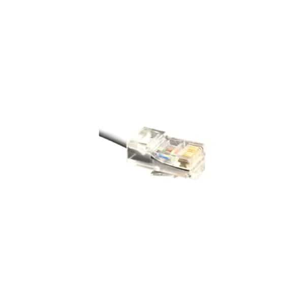 Iclc807Fsv - 7 foot Flat Line Cord 8P8C Silv