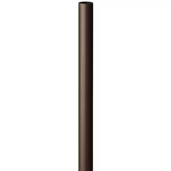 Baluster, 34 in Dia, 32 in L, Round, Aluminum, Bronze