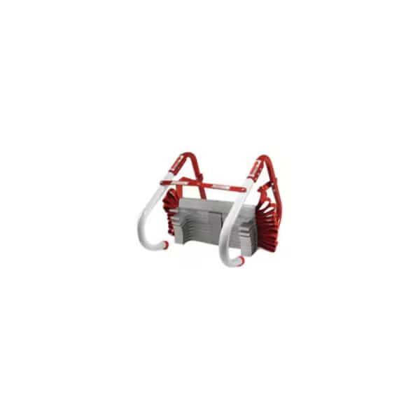 Emergency Escape Ladder, Window Mount, 2 Stories, Steel, 13 ft Length, 1000 lb Load Capacity