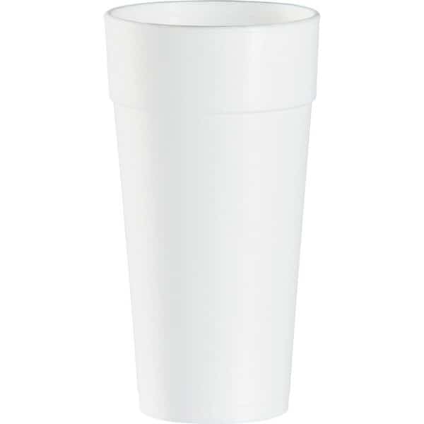 Disposable Hot cup 24 oz. White, Foam, Pk500