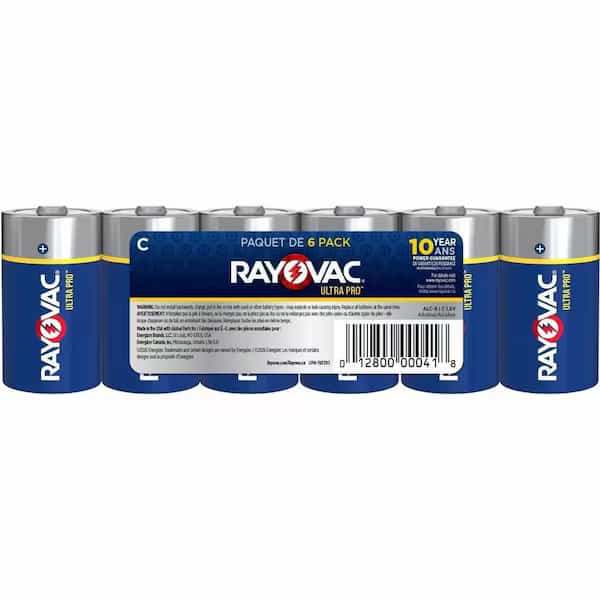 Battery,Alkaline,C,Everyday,PK6, Mfr#: AL-C, EnjoyTool select