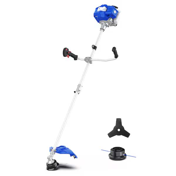 Wild Badger Power Gas 52cc 2-Cycle 2-in-1 String Trimmer and Brush Cutter Blade