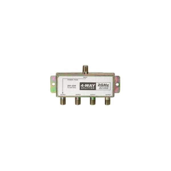 One-Port Power Pass Splitter, 4-Way, 2.4