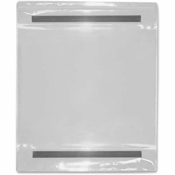 Pocket, Magnetic, Vinyl, Clear, PK25