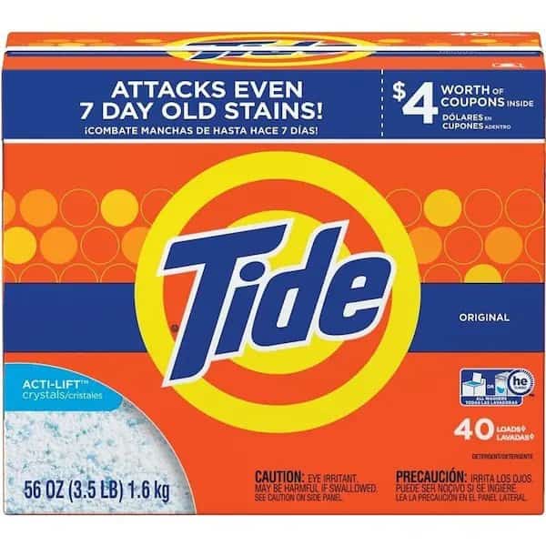 Laundry Detergent, 56 oz, Powder, Original