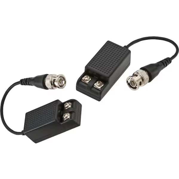 CCTV Balun, BNC pigtail to screw term, PR