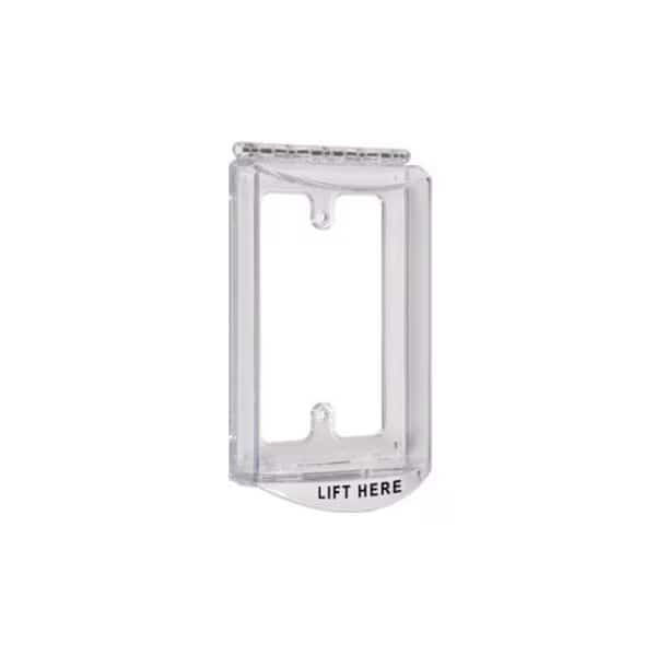 Clear Poly Surface Mount Protective Cover, 4-15/32 in. H