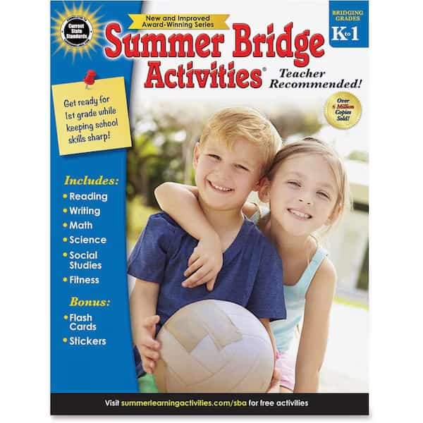Summer Bridge Activities Workbook, Grade K-1, Paperback