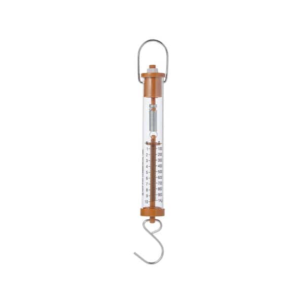 Spring Scale,Clear Plastic,1000G / 10N, Mfr#: SB1000-P, UNITED SCIENTIFIC