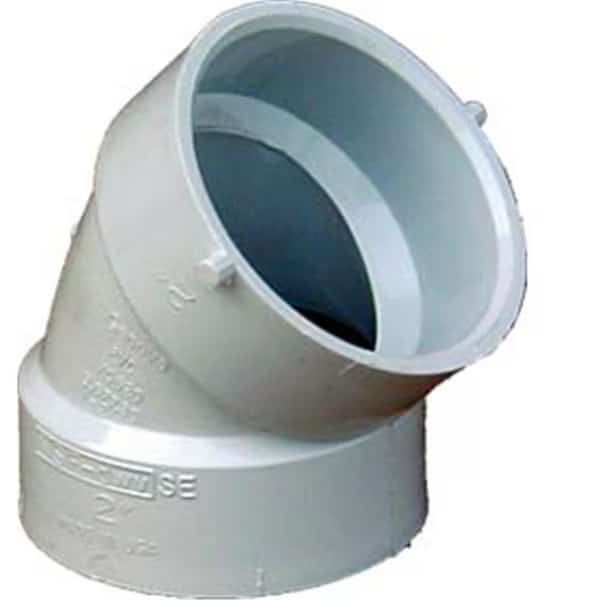 3in. Sch. 40 PVC-DWV 45 degrees Elbows