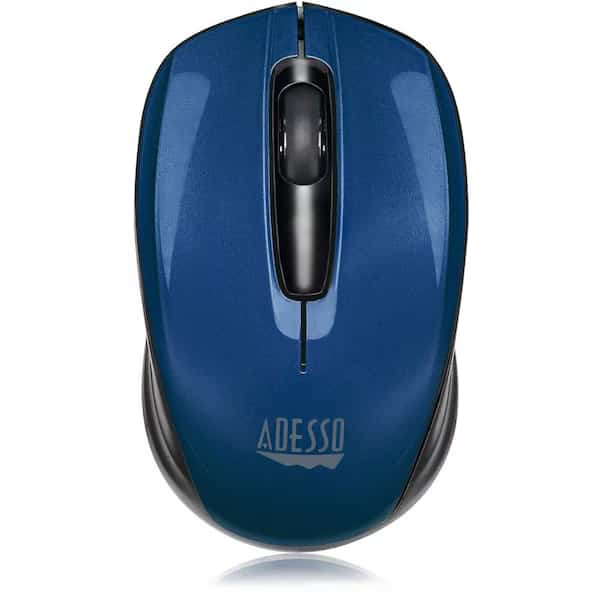 Adesso Blue Imouses50 2.4Ghz Wireless Mini Optical Mouse . 1200 Dpi,