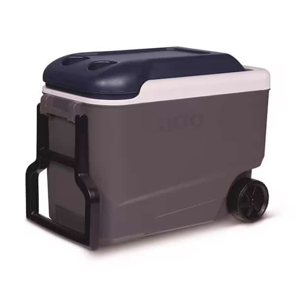 Igloo MaxCold Gray 40 qt Roller Cooler