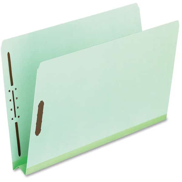 Pressboard Folders with two 2 Cap Fasteners Letter Green, 25PK