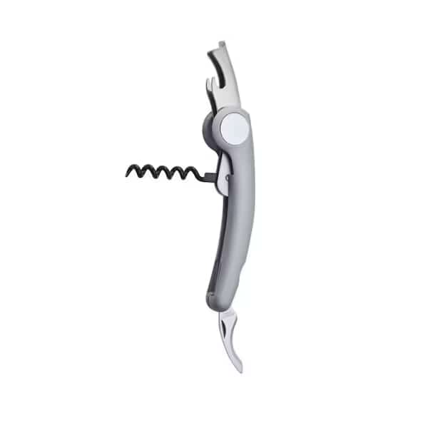 Rabbit Silver Stainless Steel Waiter's Corkscrew