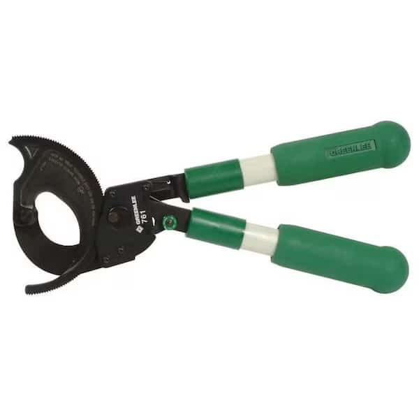 10-3/4" Ratchet Action Cable Cutter, Center Cut