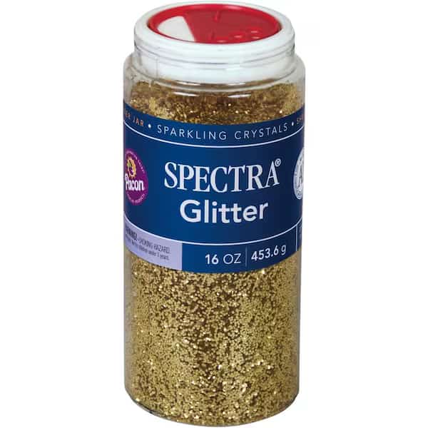 Glitter Sparkling Crystals, Yellow