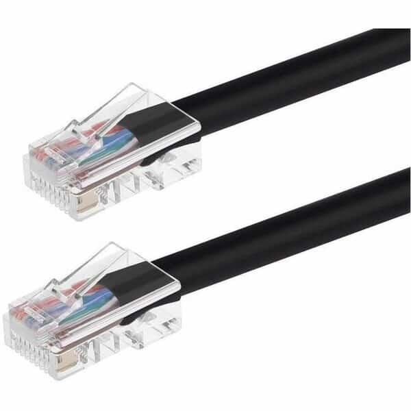 Cat5E Utp Patch Cable, 1 ft.Black, MONOPRICE, Mfr# 13098