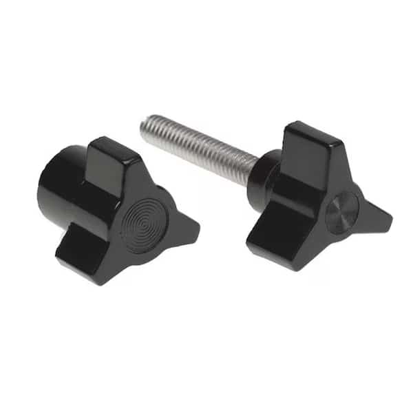 Three Prong Clamp Knob, 1/4-20 Thread Size, 0.50"L, GP Phenolic