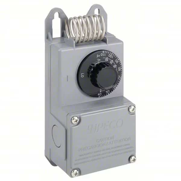 Mech Tstat,Heat or Cool,Plastic,110/40F, Mfr#: TF115-001, PECO