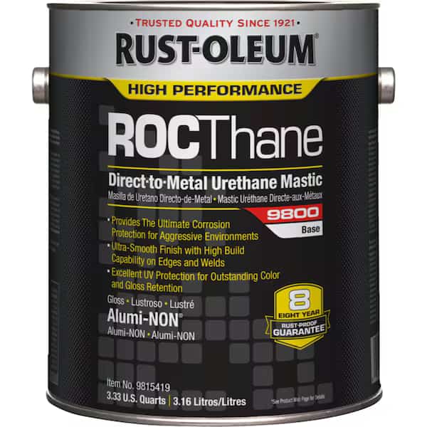 9800 Urethane Mastic, Alumi-NON, 1 gal.
