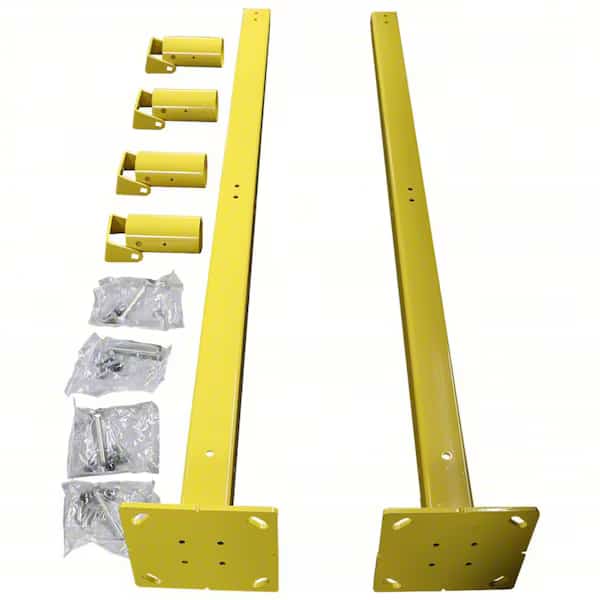 Handrail, Steel, Yellow, 43-5/16
