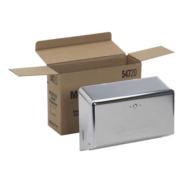 Multifold Towel Dispenser, Chrome