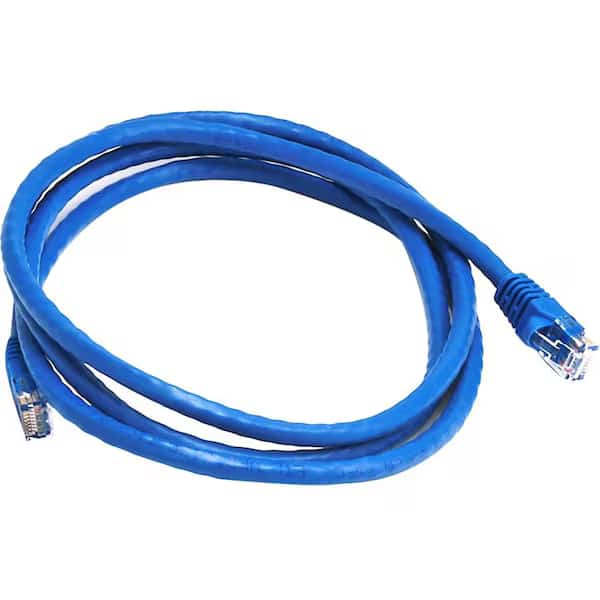Ethernet Cable, Cat 6, Blue, 5 ft., MONOPRICE, Mfr# 3427