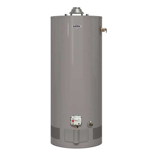 Essential Series Gas Water Heater, Liquid Propane, 40 gal Tank, 65 gph, 31000 Btuhr BTU