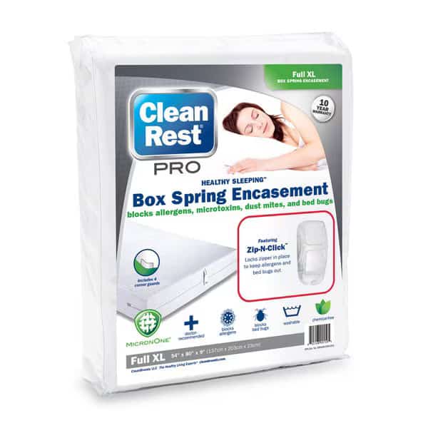 Mattress/Box Spring Protector, 54"W, White
