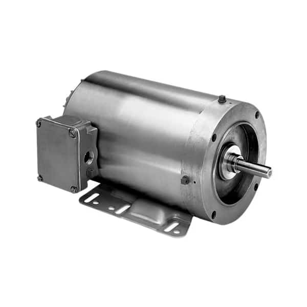 Motor, 3PH, 1/2HP, 208-230/460V, WD 56HC, U.S. MOTORS, Mfr# WDP12S2AHC