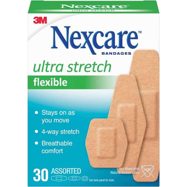 Soft 'n Flex Bandages, Beige, 30PK