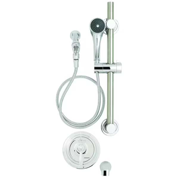 SentinelPro Diverter Trim, Handicap Shower and Tub System, No Valve