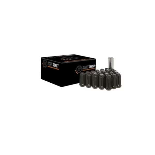 WHEEL INSTALLATION KIT 8 lug Kit 916 Inch x 18 Thread Size 60 Degree Conical Acorn Extra Long B