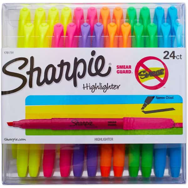 24Ct Sharpie Accent Assorted