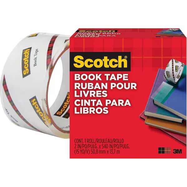 Book Tape, Trans, 2 x 15 yd.