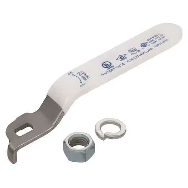 Replacement Lever Handle for Ball Valve Stainless Steel Quarter Turn 3/4"