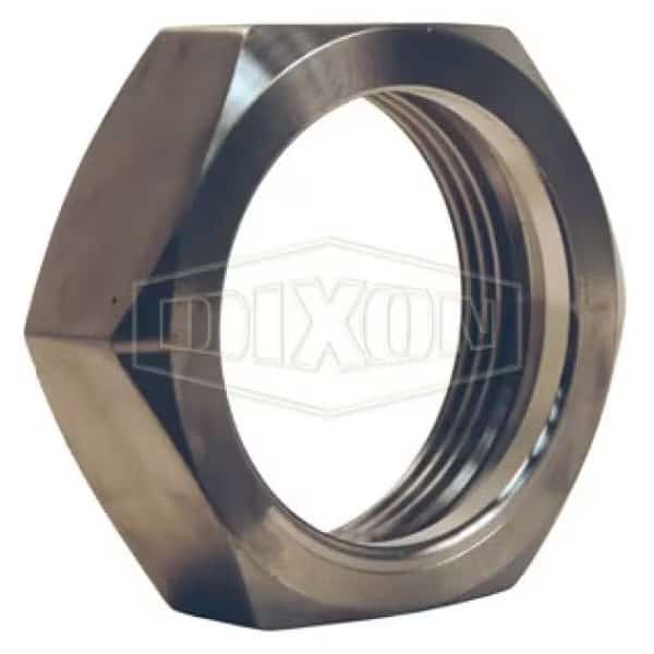 13 H Internal Expansion Threaded Hex Nut, Bevel Seat, 304 SS, Domestic