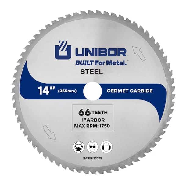 14" Cermet Steel Blade