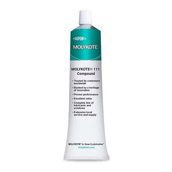 DuPont 111 Multipurpose Lubricant, 5.3 oz Tube, Silicone, Translucent White