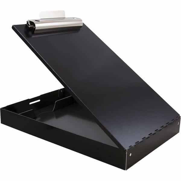 RediRite Aluminum Storage Clipboard, Black, Saunders, Mfr#: SAU11018