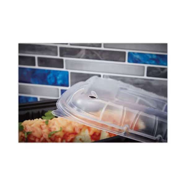 8.67 x 5.75 in. Entree2Go Takeout Container Vented Lid