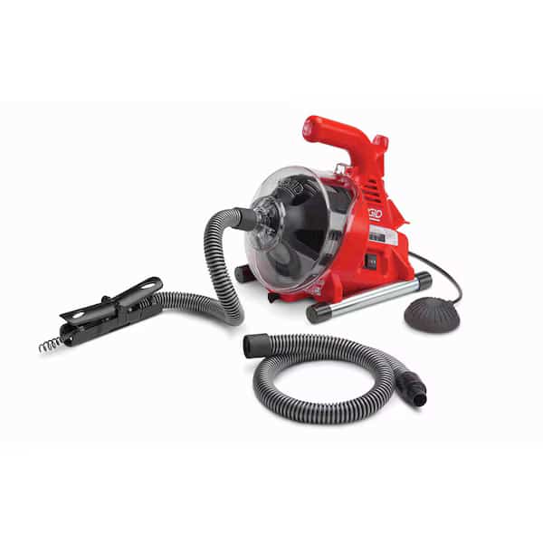 30 ft Corded Drain Cleaning Machine, 120V AC
