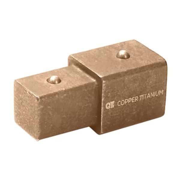 QTi Non Sparking, Non Magnetic Adaptor M : 3/4" - M : 1/2"