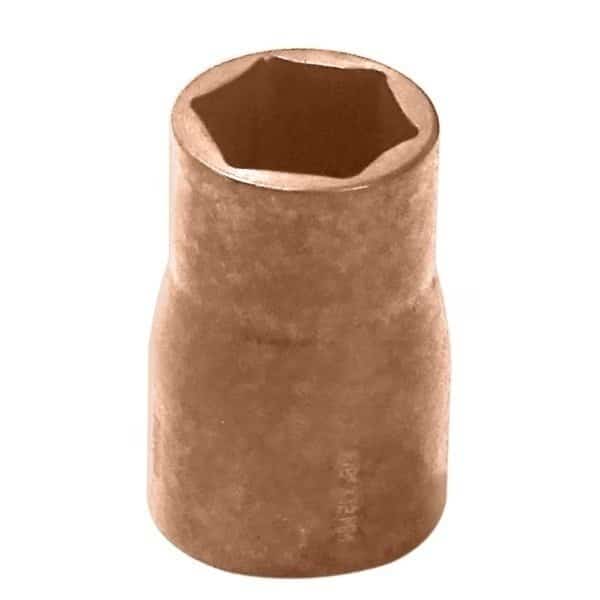 3/8" Drive, Metric Socket, 12 Points, QTi Non Sparking, Non Magnetic Socket 3/8" (Bi-Hex) - 6 mm