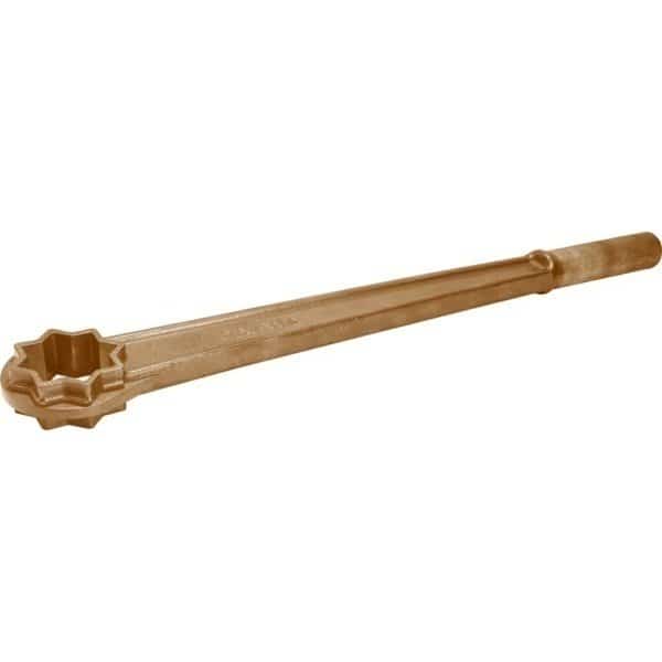 QTi Non Sparking, Non Magnetic Star Valve Wrench - 27 mm x 350 mm