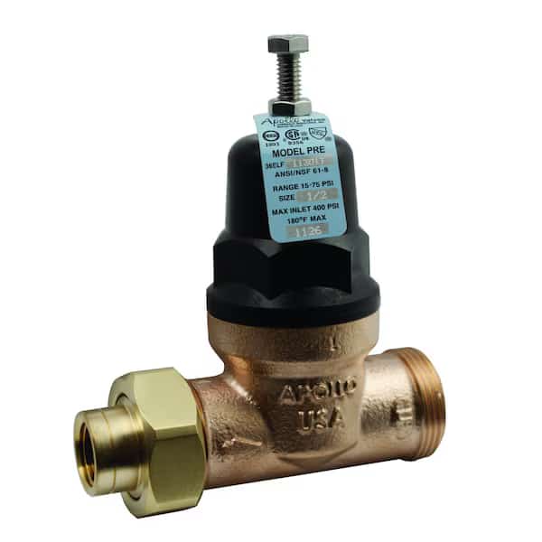 Water Pressure Reducing Valve, 1 In.