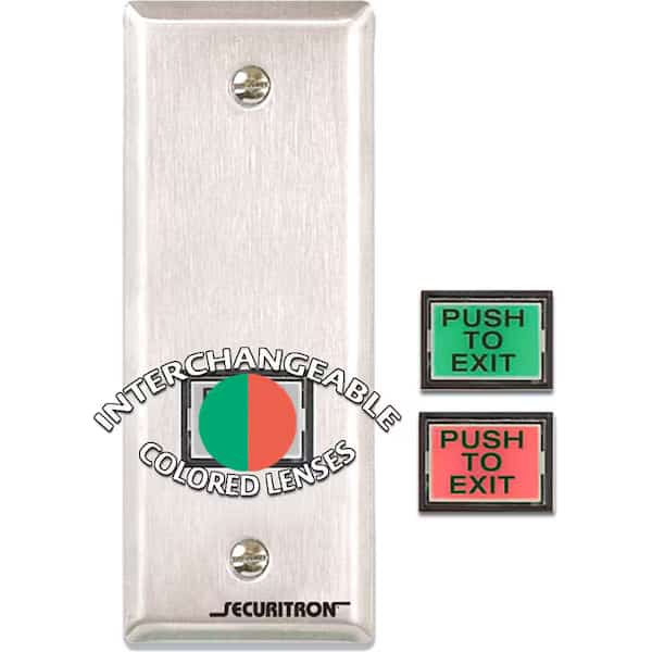 Push to Exit Button, Wall Mounted
